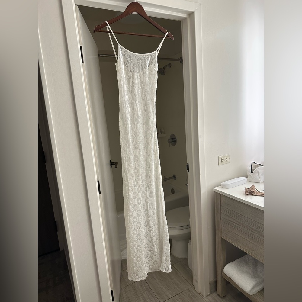 Realisation par clementine dress white size XS. Never worn excellent condition